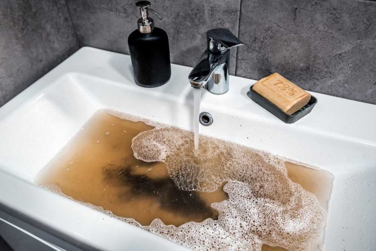 Clogged sink in bathroom Mansfield, TX